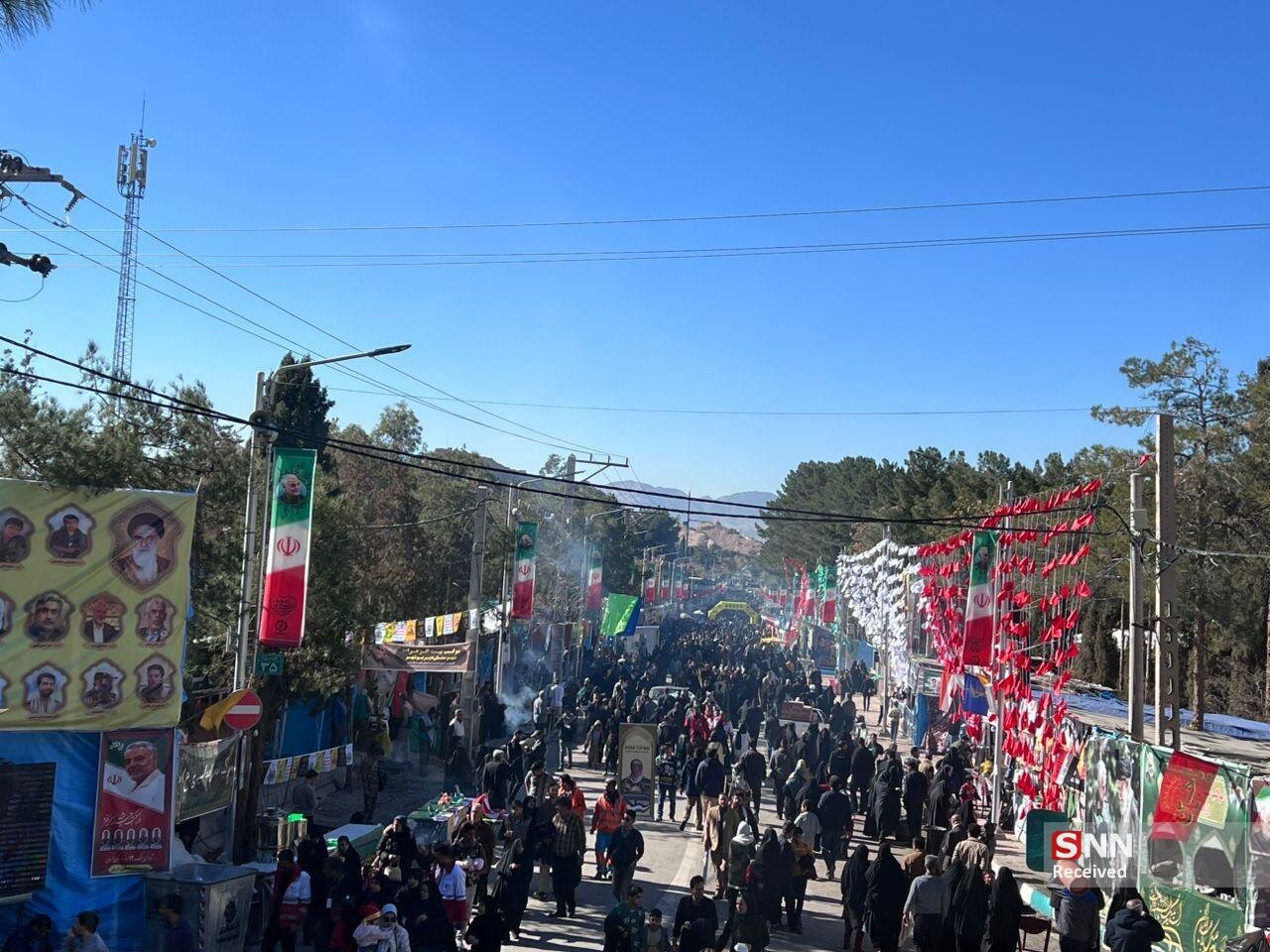 روایت تصویری حضور با شکوه مردم در اولین روز از هفته مقاومت در کرمان / حضور غیرتمندانه عاشقان حاج قاسم در دیار کریمان