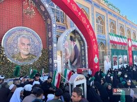 روایت تصویری حضور با شکوه مردم در اولین روز از هفته مقاومت در کرمان / حضور غیرتمندانه عاشقان حاج قاسم در دیار کریمان