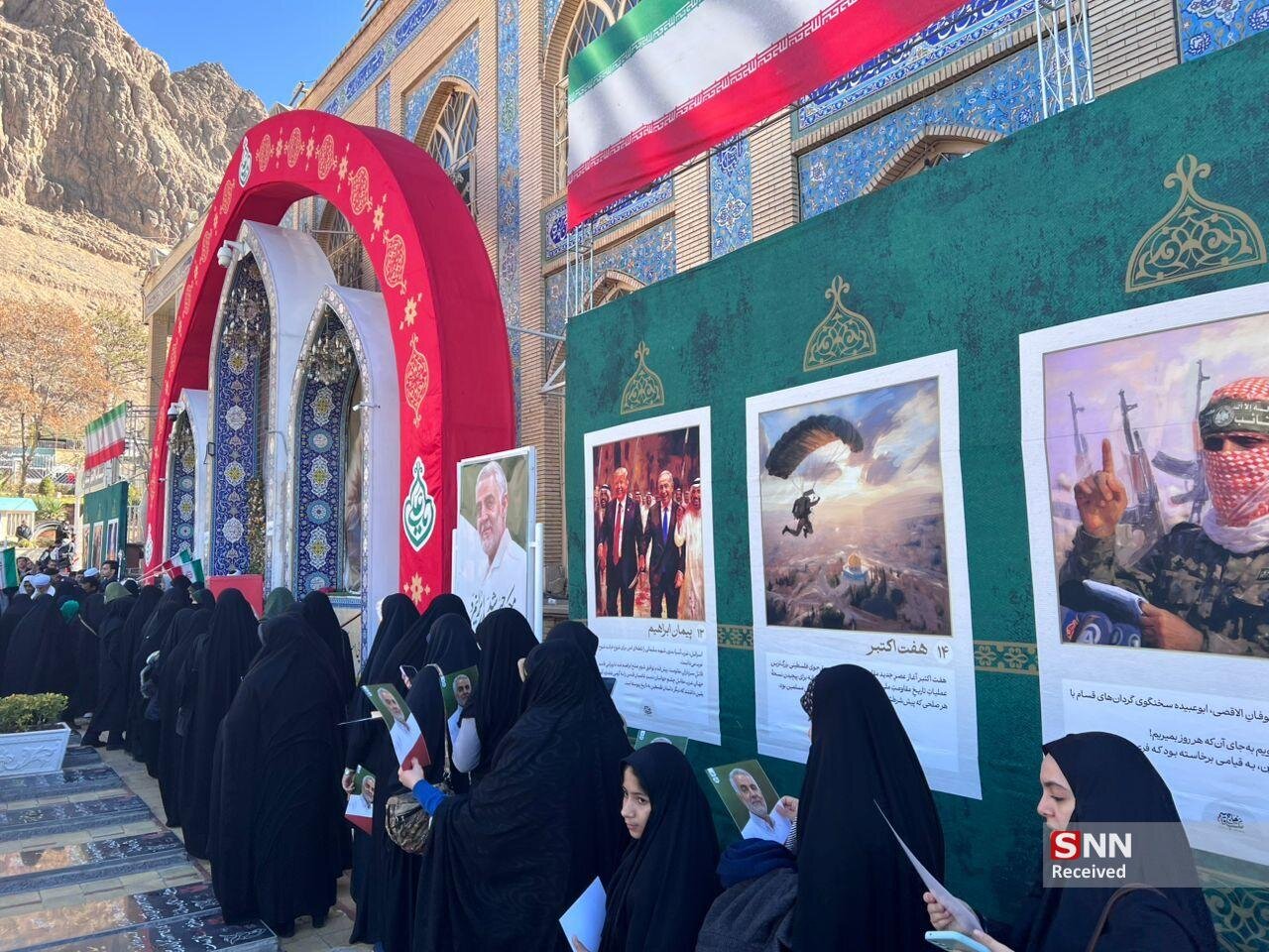روایت تصویری حضور با شکوه مردم در اولین روز از هفته مقاومت در کرمان / حضور غیرتمندانه عاشقان حاج قاسم در دیار کریمان