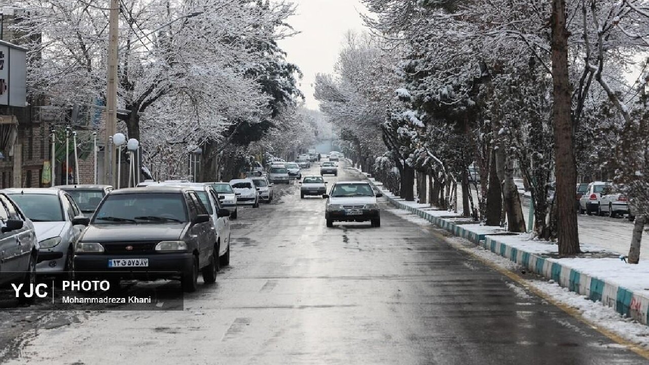 بارش برف و باران در شمال غرب کشور 