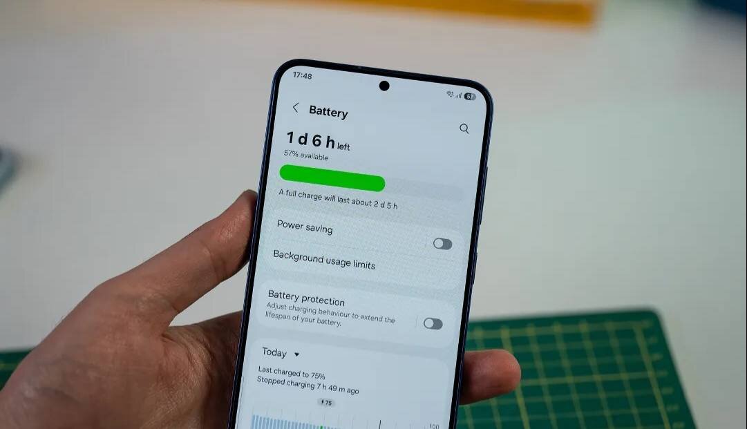 سامسونگ روی باتری ۲۰ هزار میلیآمپرساعتی با شارژدهی ۲۷ ساعته کار میکند