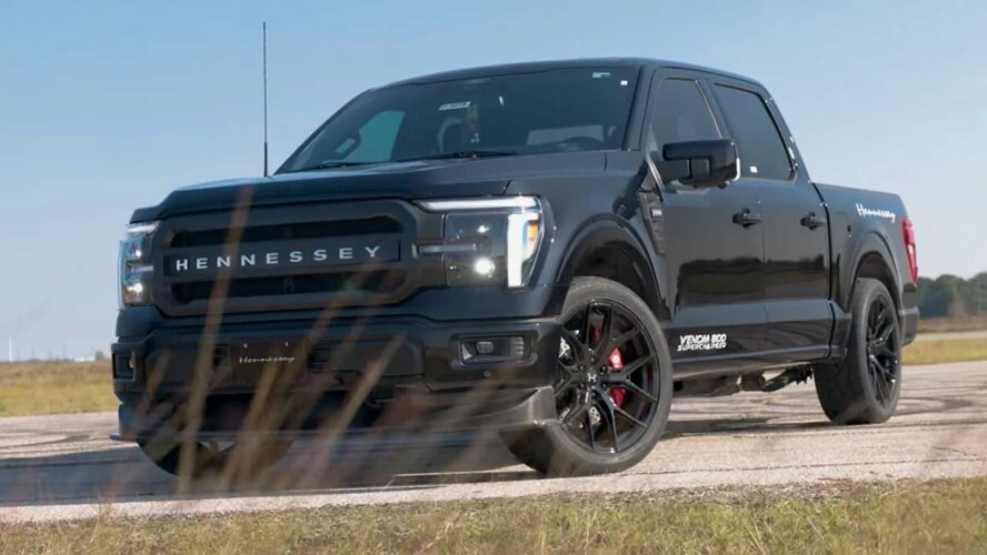 لباس رزم هنسی بر تن فورد F150، پیکاپ قوی‌تر از سوپراسپرت‌!