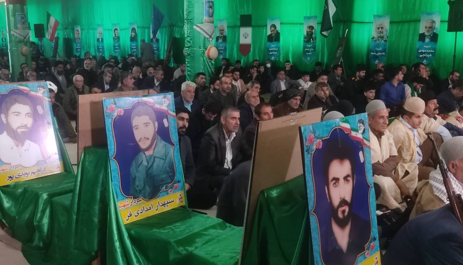 برگزاری یادواره ۴۲۲ شهید کهگیلویه و ششمین سالگرد سردار سلیمانی