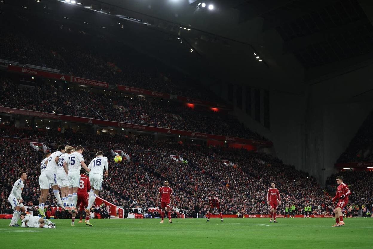 لیورپول 0-0 لیدز؛ توقف بعد از 4 برد پیاپی