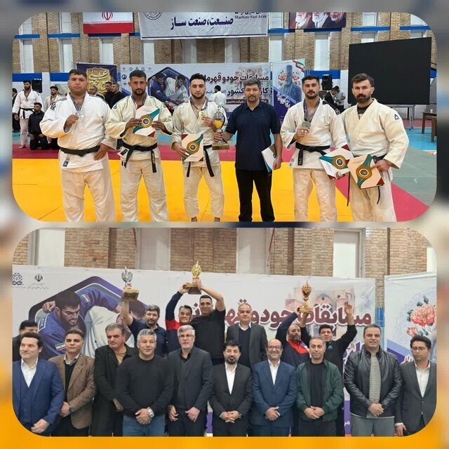 نایبقهرمانی و کسب ۴ مدال رنگانگ توسط جودکاران خراسان شمالی در رقابتهای قهرمانی کارگران