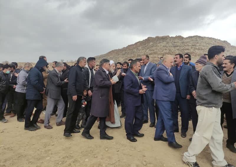 مراسم تشییع پیکر شهید «امیرحسام خدایاریفرد» در کوهدشت برگزار شد
