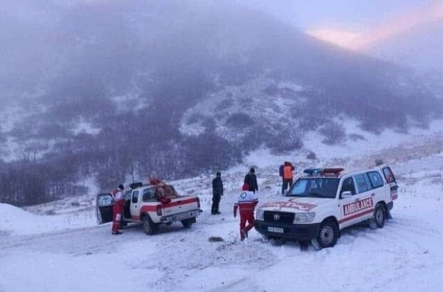 نجات ۴ گرفتار در ارتفاعات سورگه ایلام