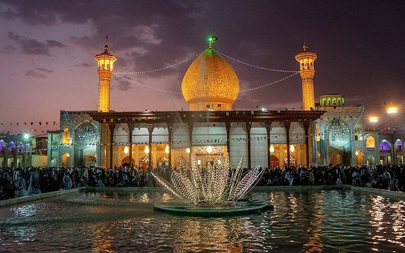 جلوههای نام مبارک امام علی (ع) در جایجای حرم مطهر شاهچراغ (ع)