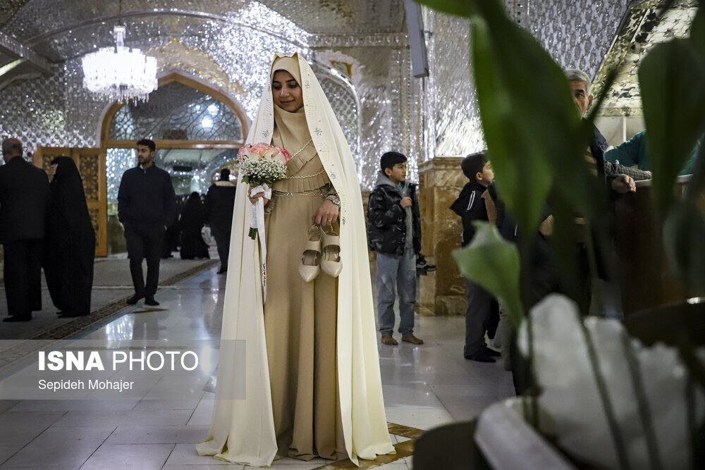 عکس/«عَقدِ بالاسر حضرت»