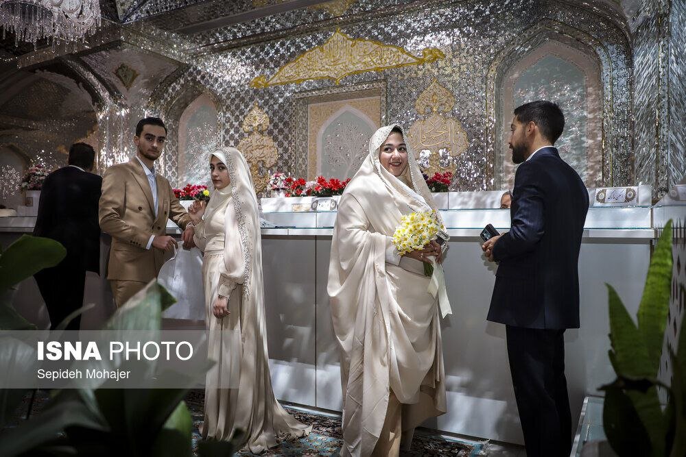 عکس/«عَقدِ بالاسر حضرت»