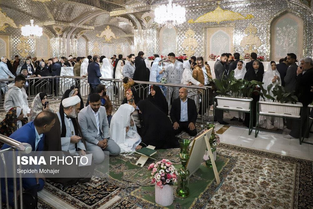 عکس/«عَقدِ بالاسر حضرت»