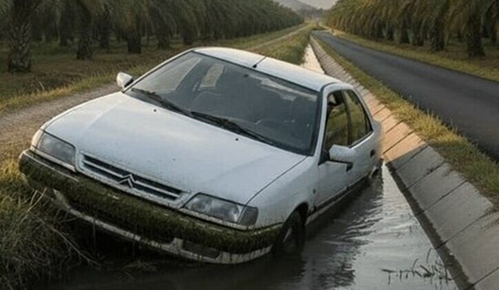 سقوط خودروی زانتیا به کانال آب، یک کشته بر جای گذاشت
