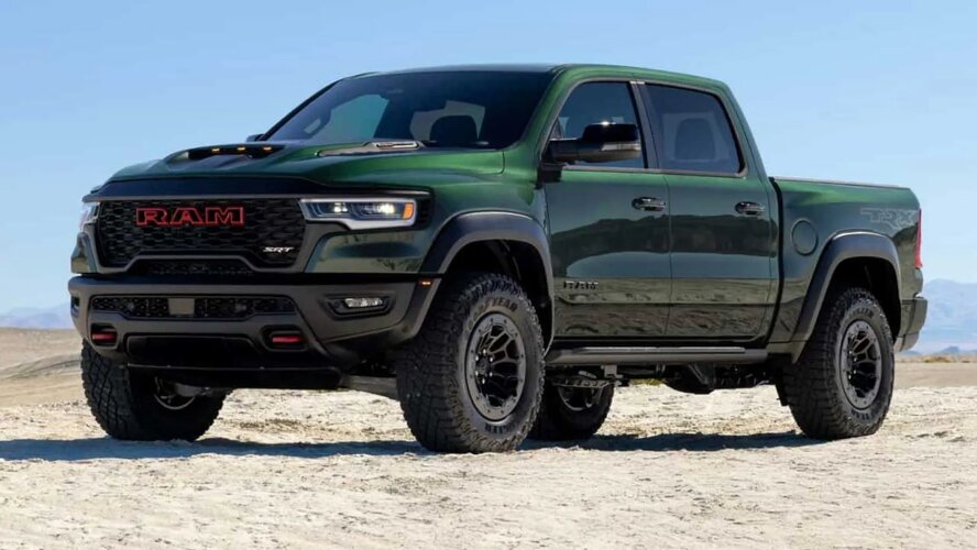 معرفی رم TRX مدل ۲۰۲۷، بازگشت دایناسور بیابان با ۷۷۷ اسب بخار قدرت