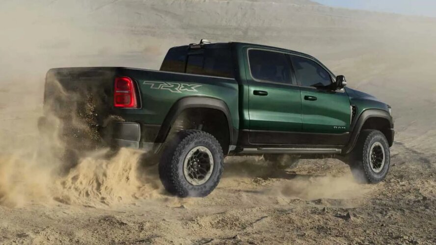 معرفی رم TRX مدل ۲۰۲۷، بازگشت دایناسور بیابان با ۷۷۷ اسب بخار قدرت