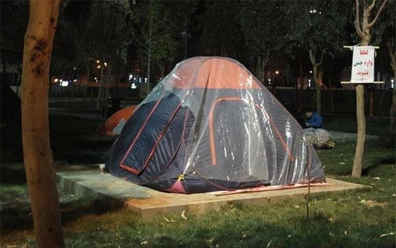 مرگ تلخ 3 نفر در چادر مسافرتی