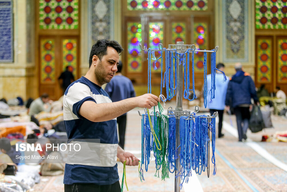 آیین اعتکاف رجبیه در مسجد جمکران