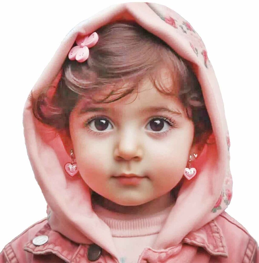 عکسهای دیده نشده از دختر «کاپشن صورتی»، کوچکترین شهید حمله تروریستی کرمان