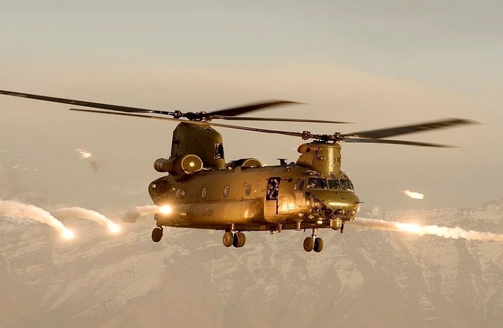 رویت بالگردهای «شنوک» بر فراز کاراکاس