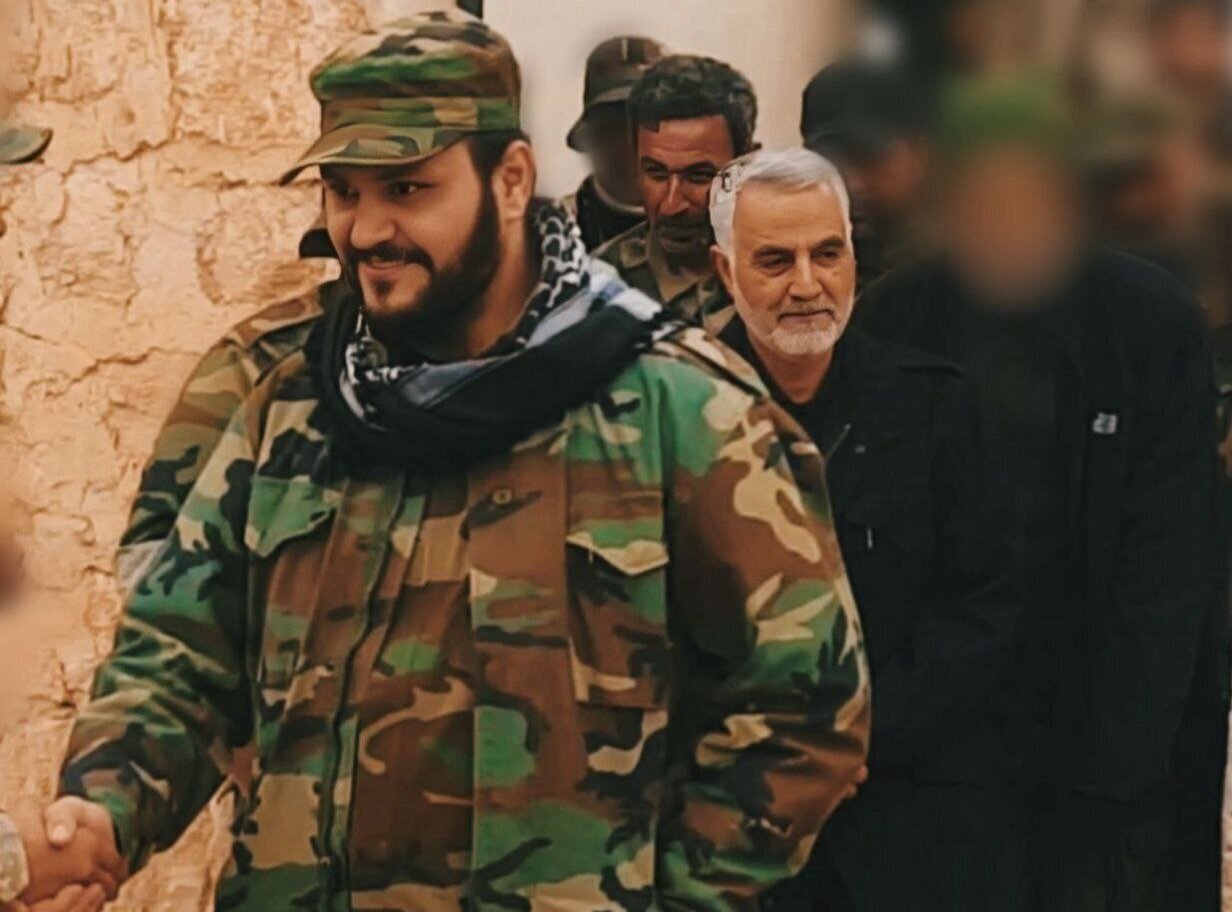 انتشار برای اولین بار | تصاویر حاج‌قاسم و فرماندهان عراقی در سوریه‌