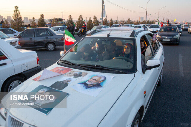 بازگشت زائران سردار سلیمانی از کرمان تحت نظارت کامل پلیس راهور