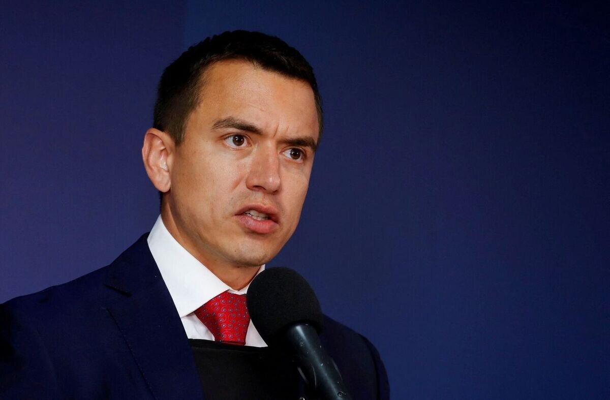 هم‌صدایی رئیس‌جمهور اکوادور با تجاوزگری آمریکا + عکس