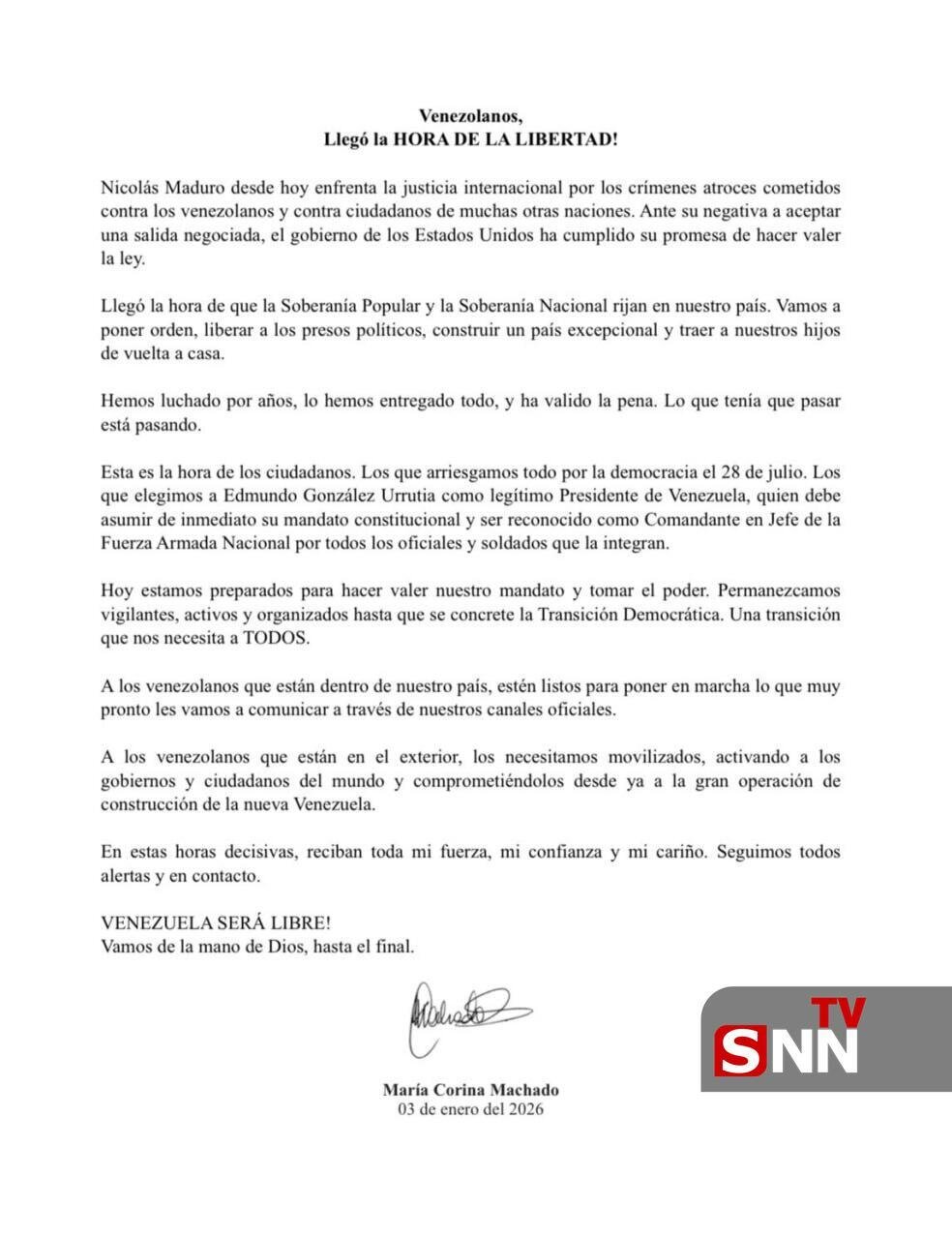 حمایت ماچادو از تجاوز آمریکا به کشورش + عکس