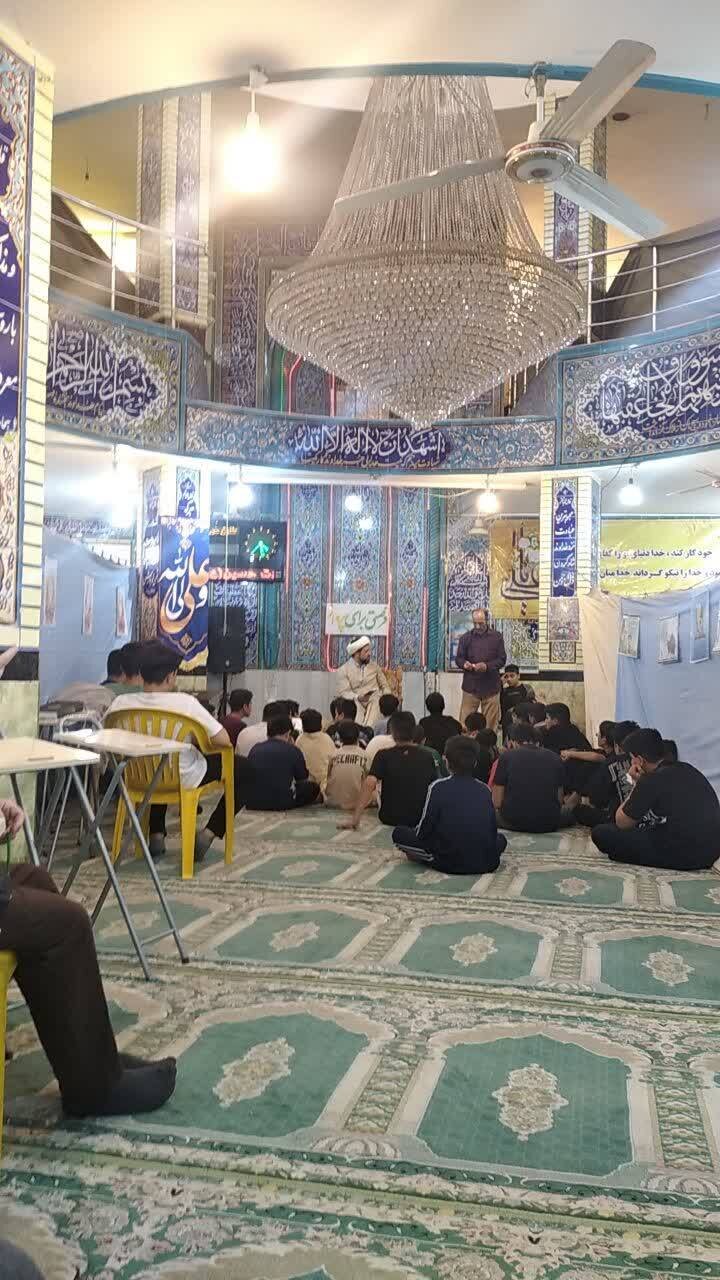 گزارش تصویری از برگزاری مراسم معنوی اعتکاف در محله گورت اصفهان