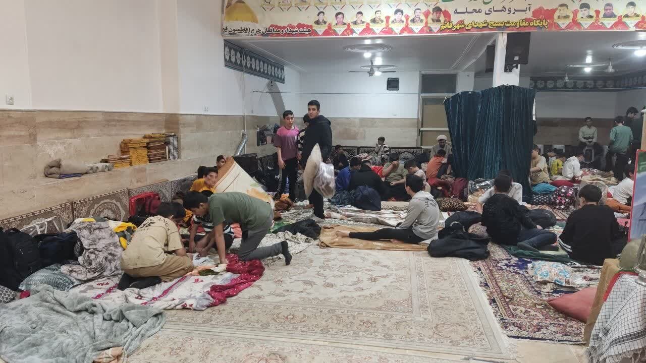 گزارش تصویری از برگزاری مراسم اعتکاف در مساجد قم