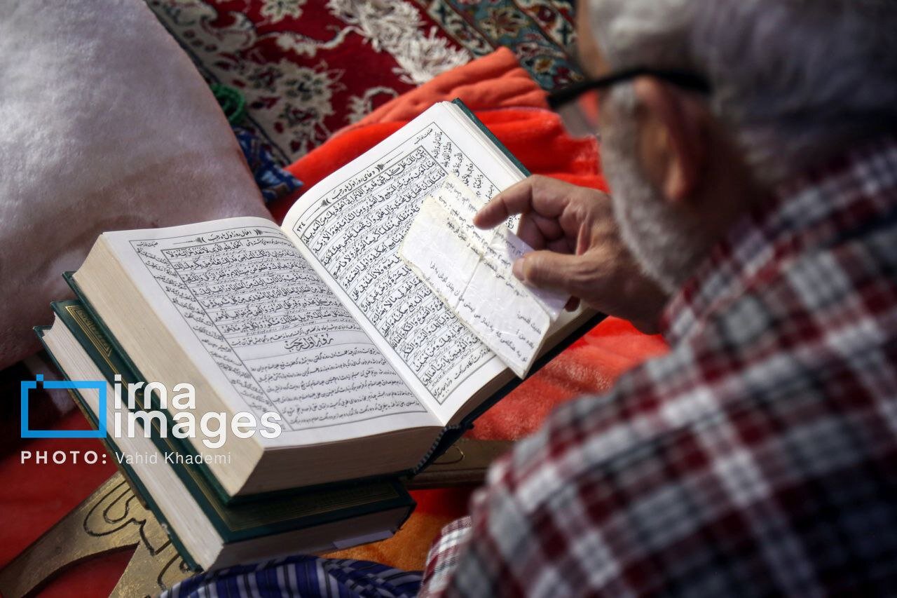 مراسم معنوی اعتکاف در مساجد بجنورد