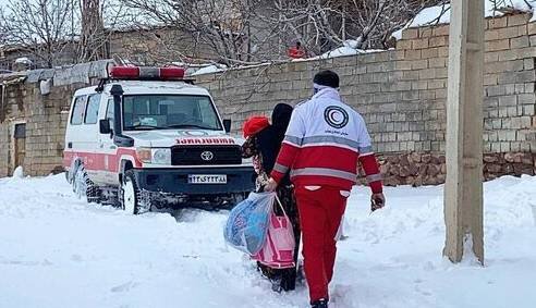 ارائه خدمات امدادی هلال احمر به ۲۷۵۷ نفر در ۲۲ استان