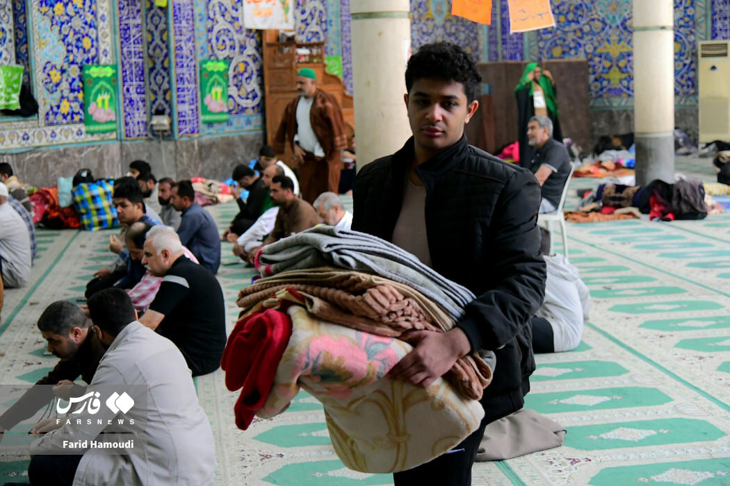 آیین معنوی اعتکاف در مساجد آبادان