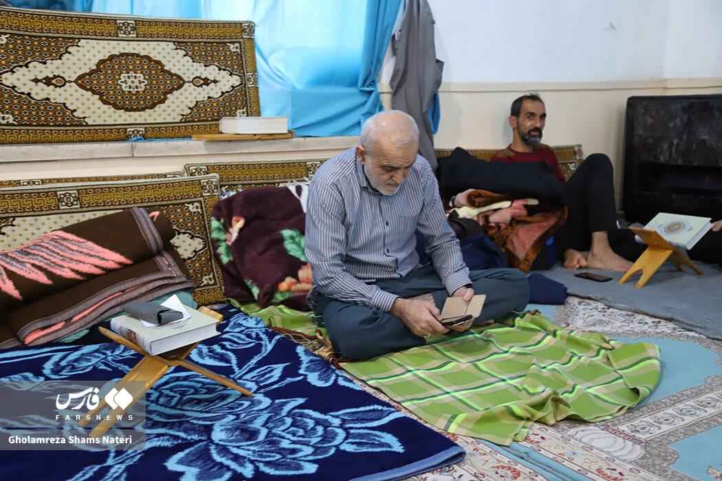 عکس/تصاویری از اعتکاف در مساجد چالوس