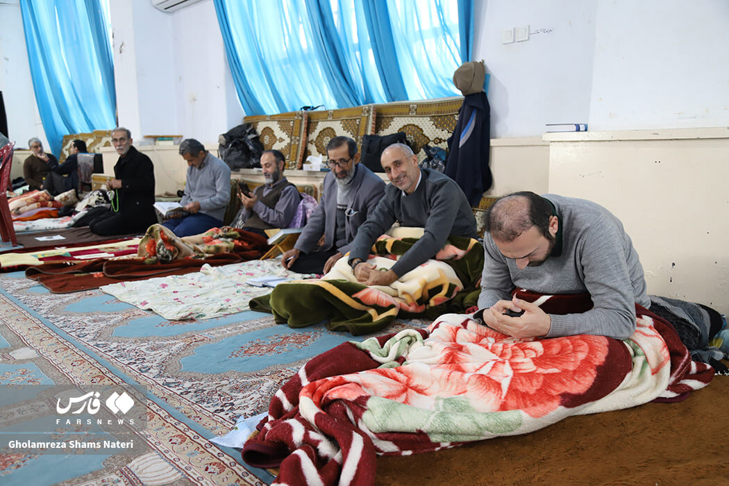 عکس/تصاویری از اعتکاف در مساجد چالوس
