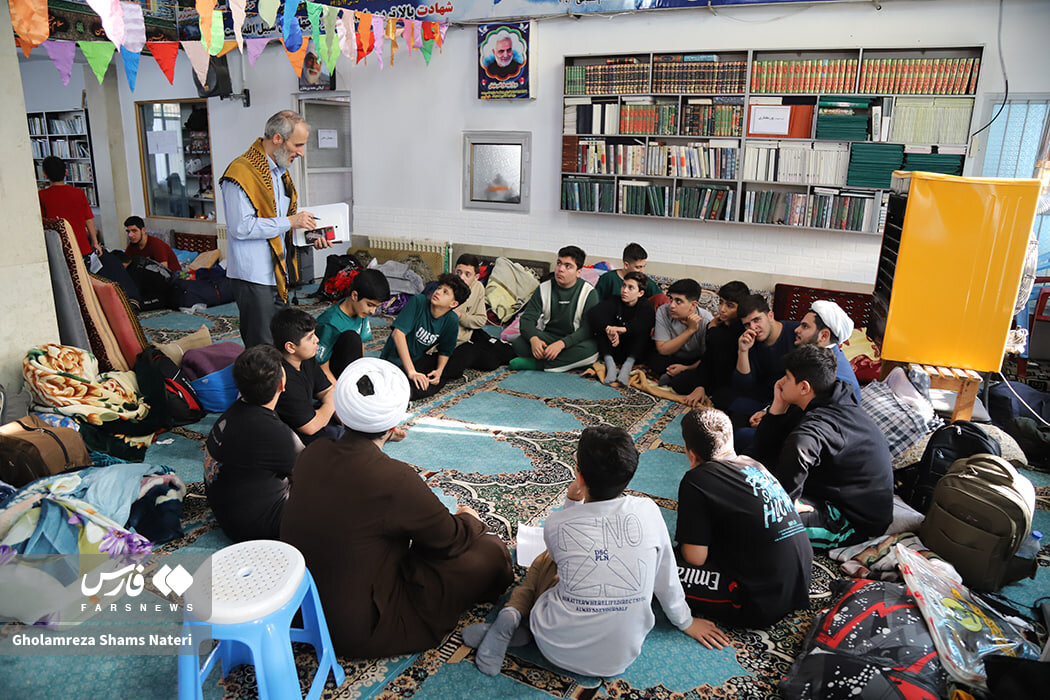 عکس/تصاویری از اعتکاف در مساجد چالوس