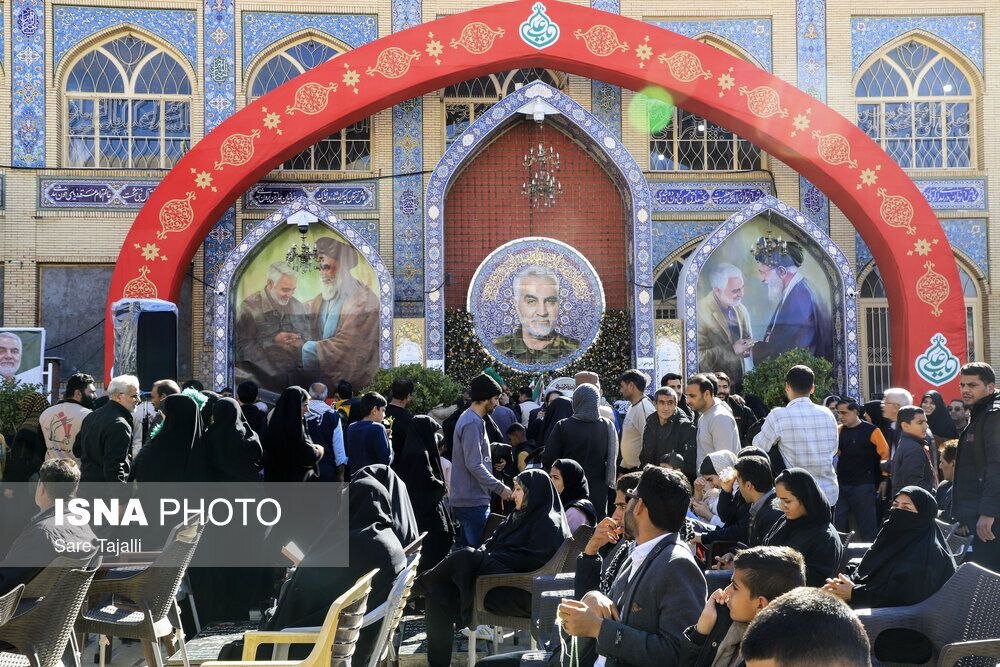 مراسم ششمین سالگرد شهادت حاج قاسم سلیمانی در کرمان