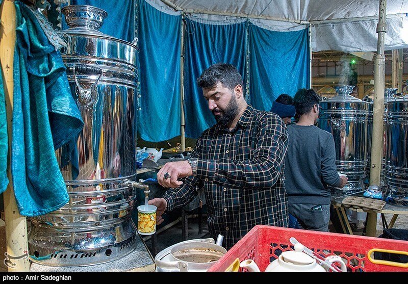 مراسم معنوی اعتکاف در شیراز