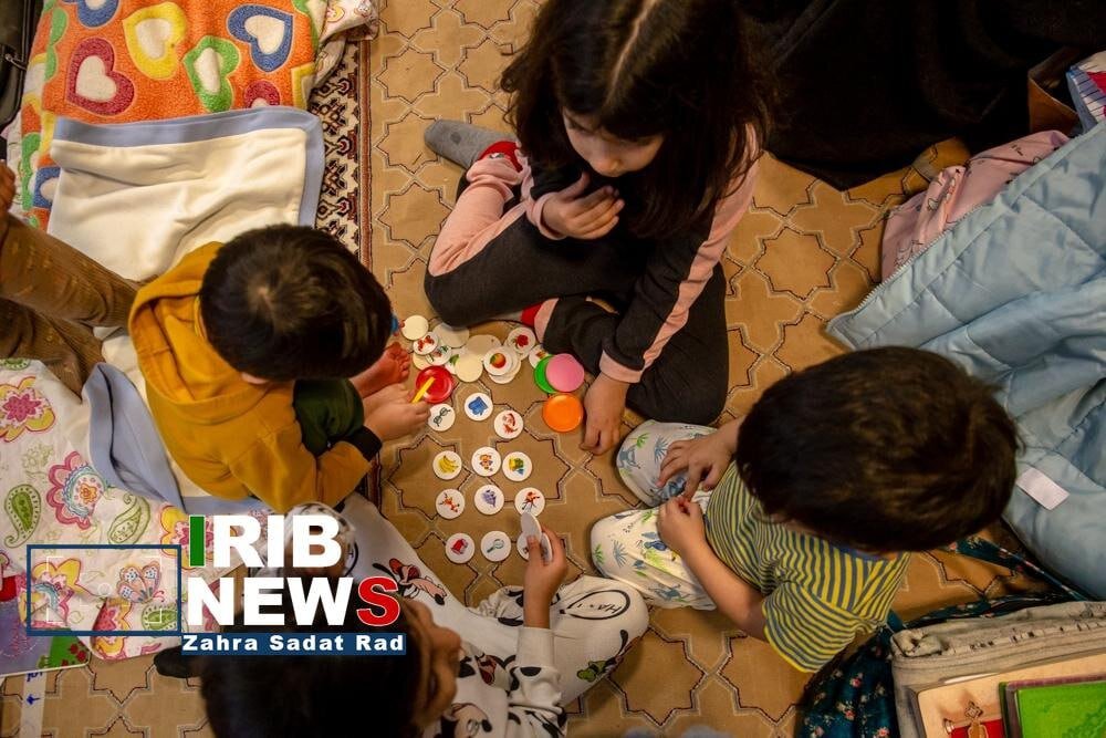 عکس/ اعتکاف مادر و فرزندی در مسجد شهدای کشتیرانی تهران