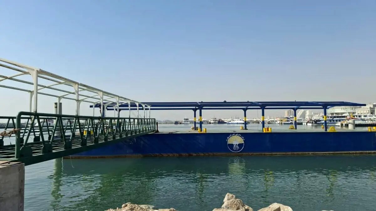 راهاندازی نخستین اسکله گردشگری بندرعباس