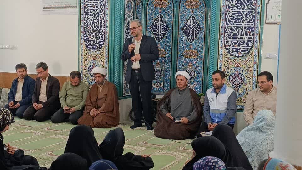 ۲۵۰ معتکف در آئین اعتکاف در شبانکاره شرکت کردند