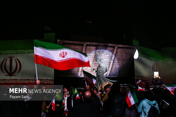 از فاتح خیبر تا پایداری در برابر ظالم؛ روح حماسه و ایمان در قلب تهران