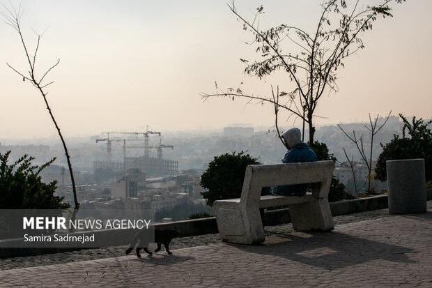 هوای تهران آلوده است