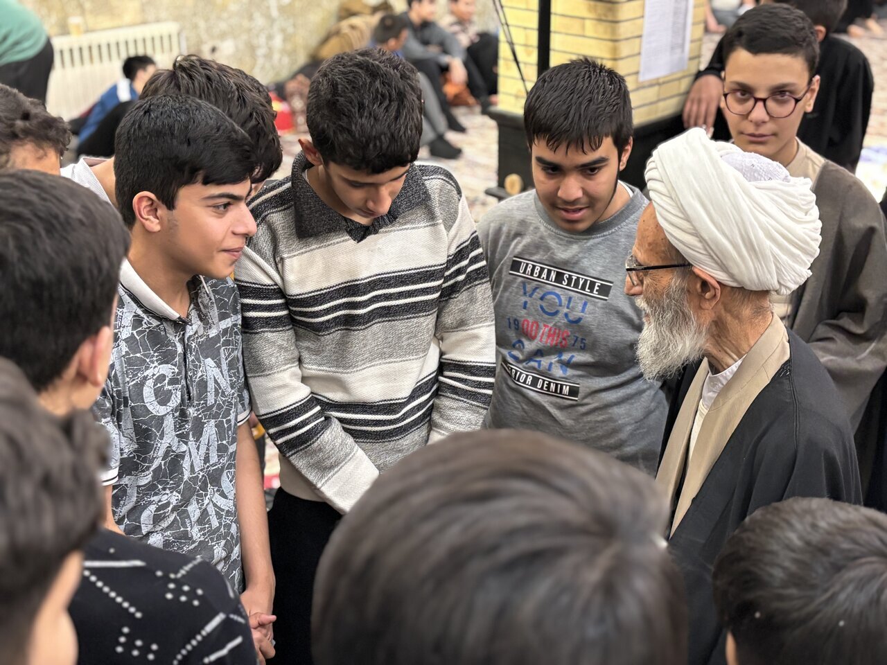 جلوههای همدلی و تربیت دینی در اعتکاف دانشآموزی شهرستان بناب