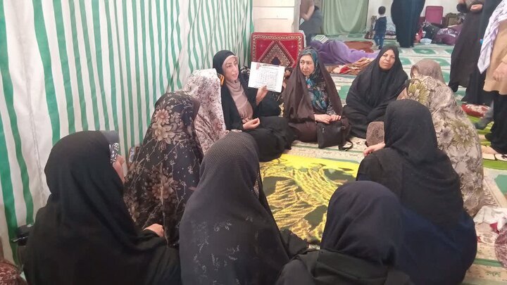 فعالیتهای معنوی و فرهنگی مساجد شهرستان بیضا در ایام اعتکاف