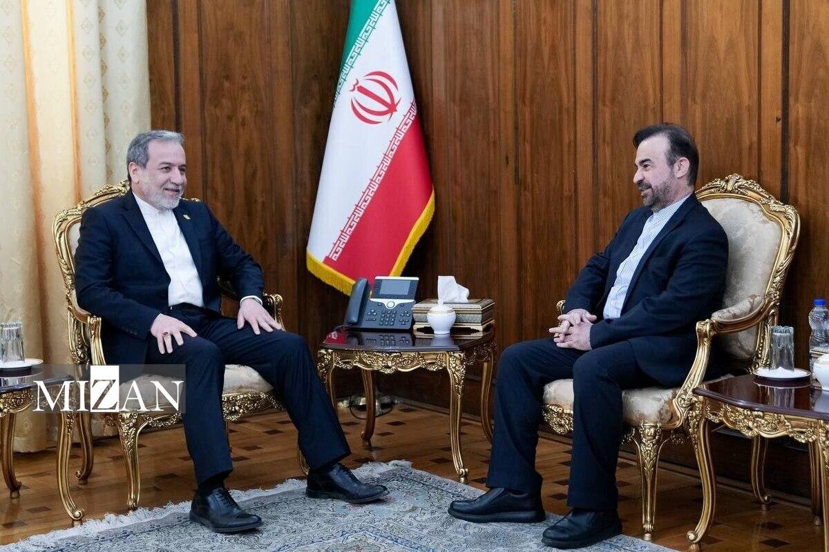 دیدار نماینده دائم ایران نزد دفتر در وین با عراقچی