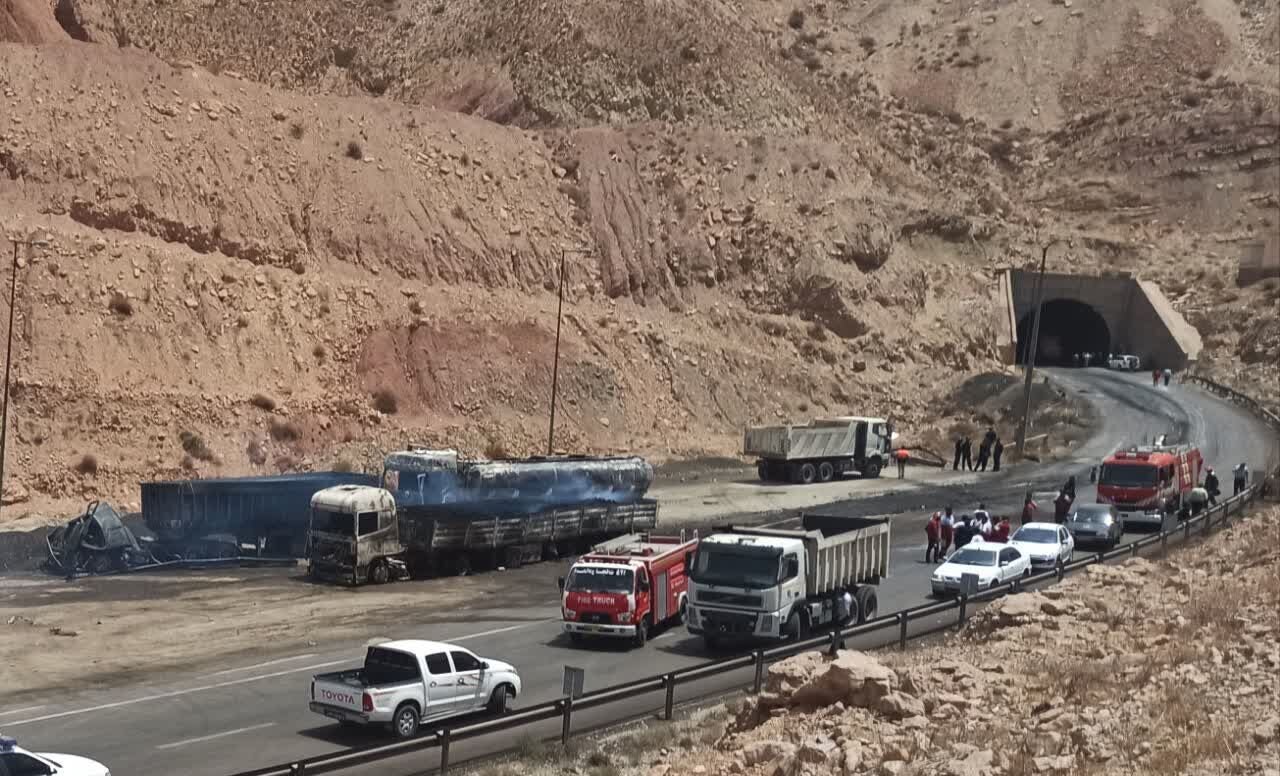 انسداد تونل «تنگه زاغ» هرمزگان به دلیل انجام عملیات عمرانی