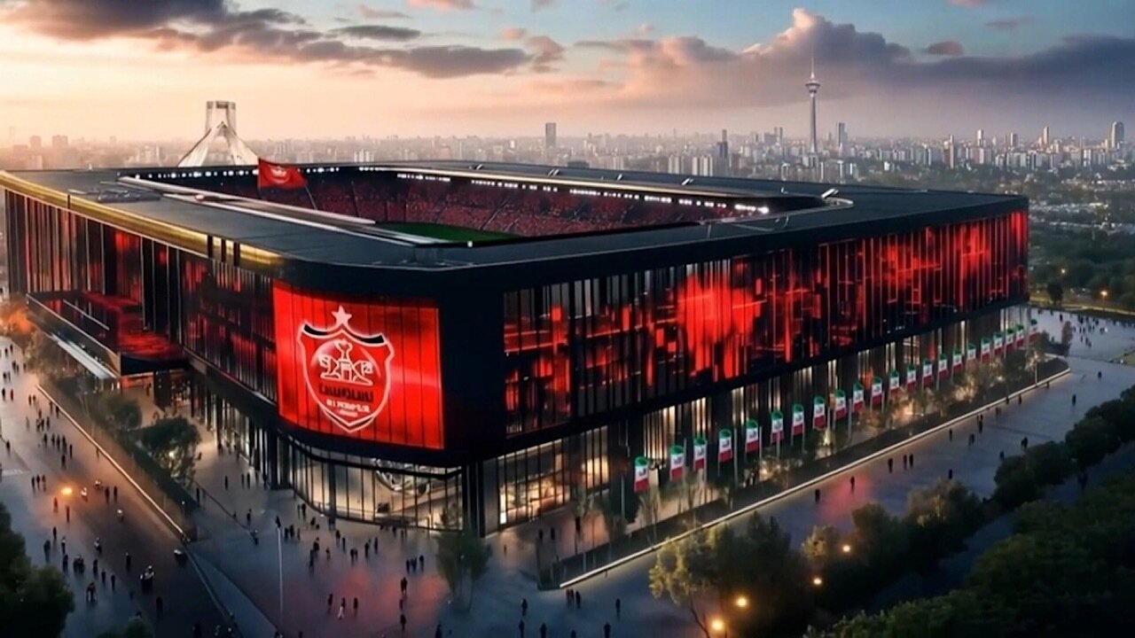 ورزشگاه ۶۶ هزار نفری پرسپولیس ساخته می‌شود