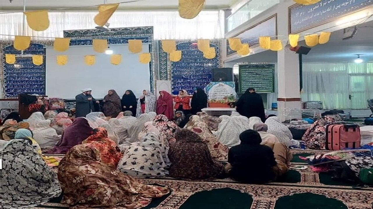 بزرگترین اعتکاف دانش آموزی انابد با ۸۰۰ معتکف در مساجد شهر انابد