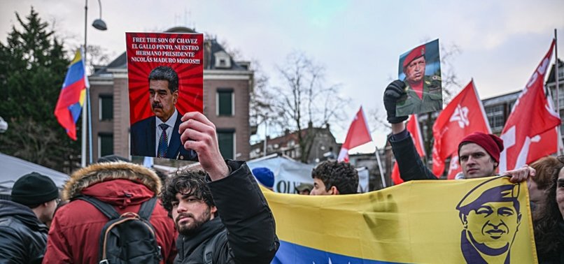 اعتراض گسترده مردم هلند و بلژیک به اقدام نظامی آمریکا علیه ونزوئلا