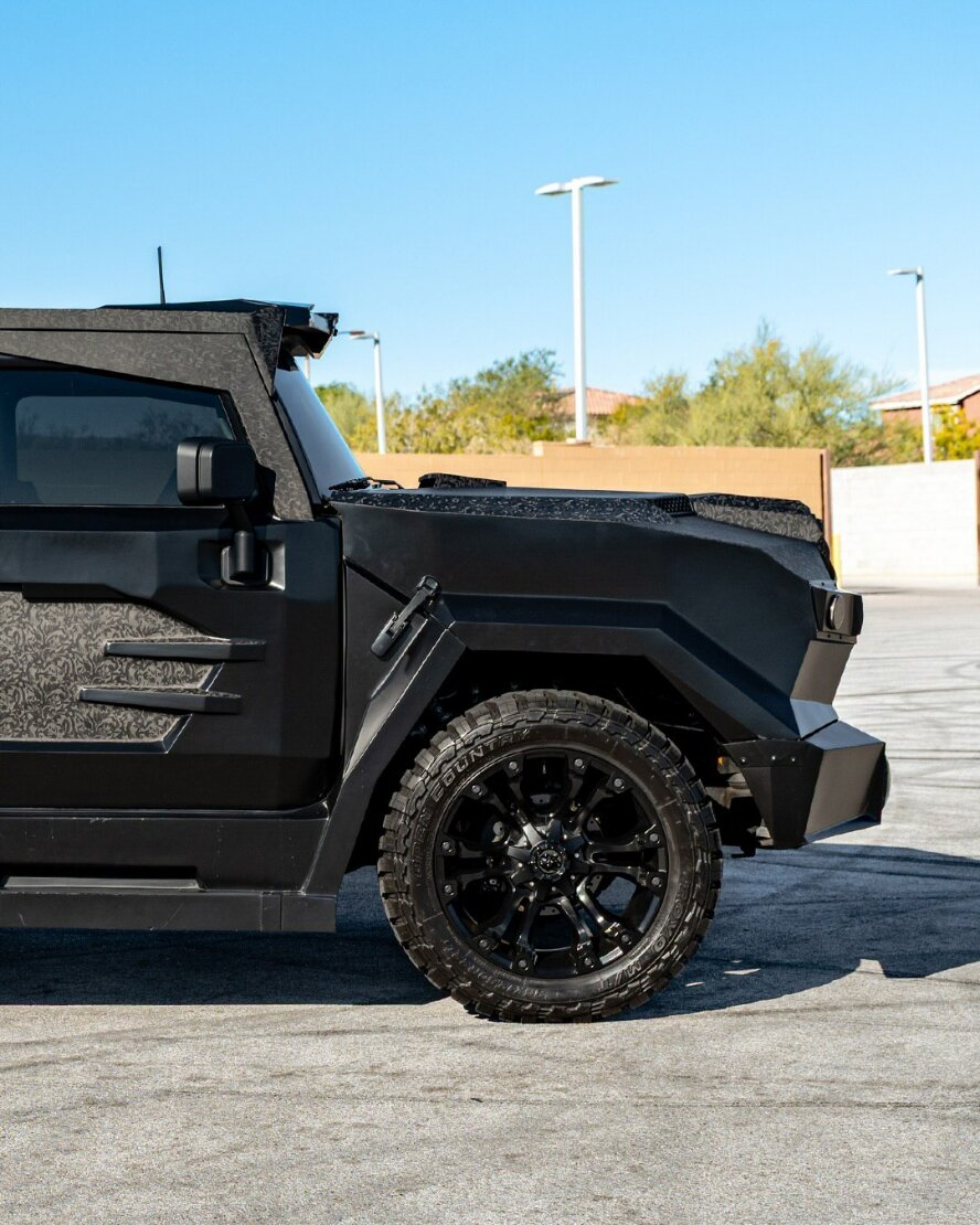 هامر H2 دارتز پرومبرون؛ تنها نمونه موجود در جهان