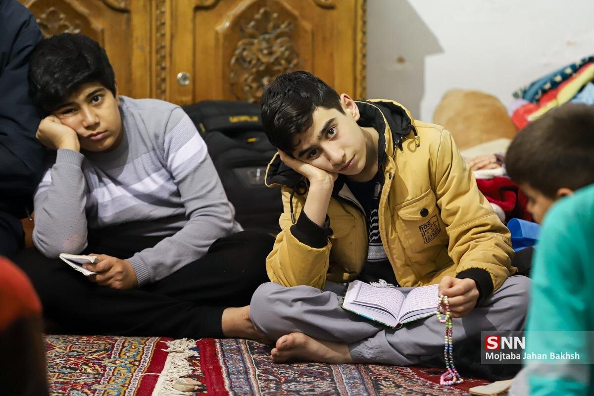 مراسم معنوی اعتکاف در مسجد جامع اصفهان